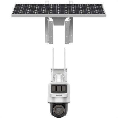 HIKVISION DS-2DE2C400IWG-K/4G/C09S20 2.8MM 4MP IR PT IP 20W SOLAR PANELLİ KAMERA