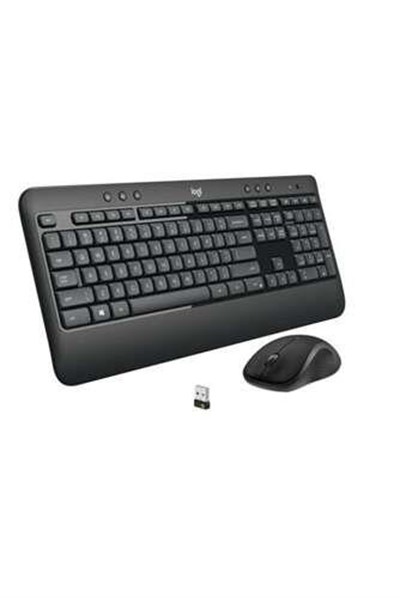 LOGİTECH ADVANCED COMBO KABLOSUZ KLAVYE VE MOUSE SETİ (920-008808)