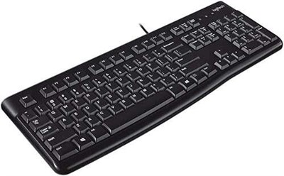 LOGİTECH K120 USB KABLOLU TÜRKÇE Q KLAVYE 920-002505
