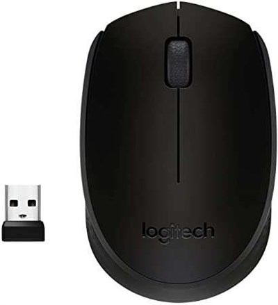 LOGİTECH M-170 USB KABLOSUZ SİYAH OPTİK MOUSE