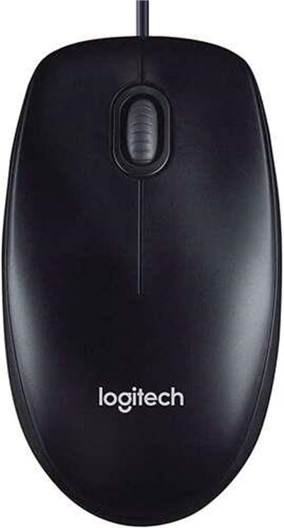 LOGİTECH M-90 USB OPTIK KABLOLU MOUSE SİYAH