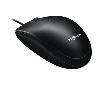 LOGİTECH M100 KABLOLU USB MOUSE SİYAH (910-006652)