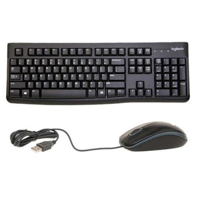LOGİTECH MK-120 TÜRKÇE Q USB KABLOLU KLAVYE MOUSE SET