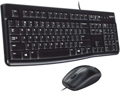 LOGİTECH MK-120 TÜRKÇE Q USB KABLOLU KLAVYE MOUSE SET