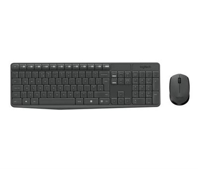 LOGİTECH MK235 KABLOSUZ KLAVYE VE MOUSE SETİ (920-007925)