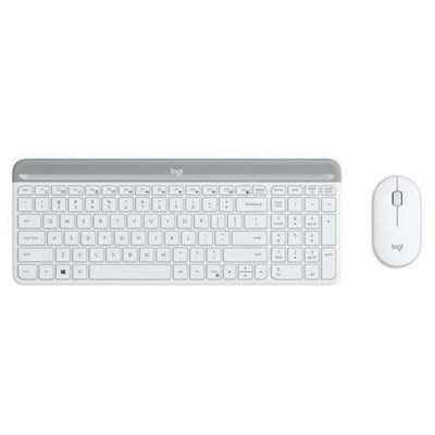 LOGİTECH MK470 Q TR İNCE KABLOSUZ KLAVYE VE  MOUSE SET BEYAZ (920-009436)