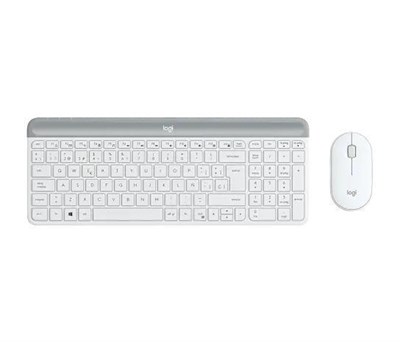 LOGİTECH MK470 Q TR İNCE KABLOSUZ KLAVYE VE  MOUSE SET BEYAZ (920-009436)
