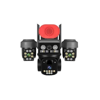 O-KAM OK-243 PREMİUM 4 KAMERALI 12MP Wİ-Fİ PTZ KAMERA 3MP+3MP+3MP+3MP
