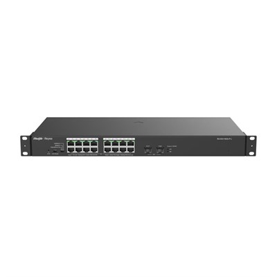 RUIJIE REYEE RG-ES118GS-P-L 16 PORT 10/100/1000 16 PORT POE 2 X SFP 247W YONETILEMEZ RACK MOUNT SWITCHRUIJIE REYEE RG-ES118GS-P-L 16 PORT 10/100/1000 16 PORT POE 2 X SFP 247W YONETILEMEZ RACK MOUNT SWITCH