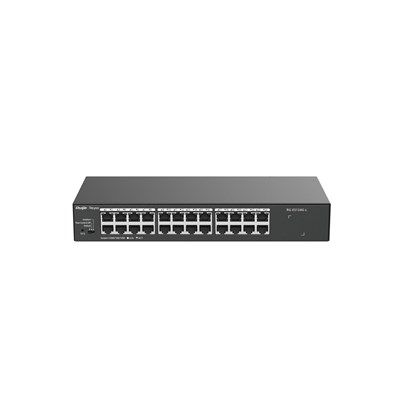 RUIJIE REYEE RG-ES124G-L 24 PORT 10/100/1000 YONETILEMEZ RACK MOUNT SWITCH METAL KASA