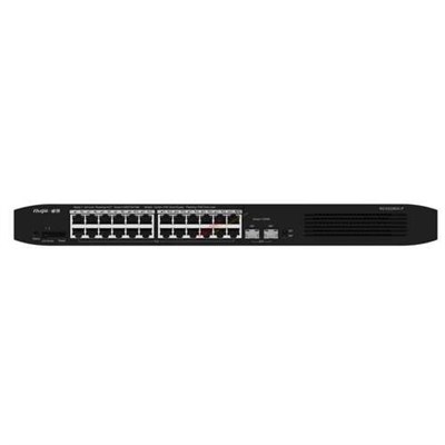 RUIJIE REYEE RG-ES226GC-P 24 PORT POE 10/100/1000 GİGABİT YÖNETİLEBİLİR +2 SFP 70W SWITCH 24 PORT POE (370W)