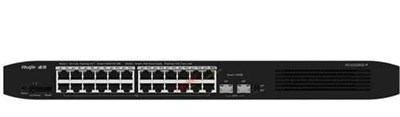 RUIJIE REYEE RG-ES226GC-P 24 PORT POE 10/100/1000 GİGABİT YÖNETİLEBİLİR +2 SFP 70W SWITCH 24 PORT POE (370W)