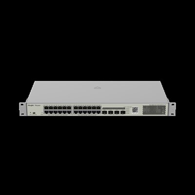 RUIJIE REYEE RG-NBS3100-24GT4SFP-P 24 PORT 10/100/1000 24 PORT POE 4 X SFP 370 WATT YONETILEBILIR RACK MOUNT SWITCH
