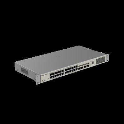 RUIJIE REYEE RG-NBS3100-24GT4SFP-P 24 PORT 10/100/1000 24 PORT POE 4 X SFP 370 WATT YONETILEBILIR RACK MOUNT SWITCH