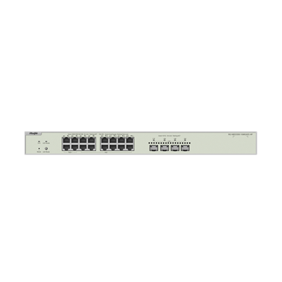 RUIJIE REYEE RG-NBS3300-16MG4XS-HP 16 PORTLU, 10/100/1000/2500 MULTİ-GİGABİT, L2 YÖNETİLEBİLİR SWİTCH, 4X10G SFP POE SWİTCH (370W)