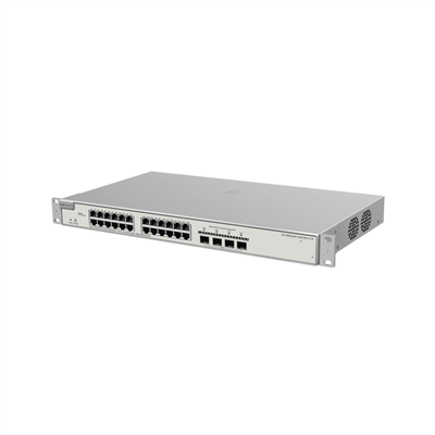 RUIJIE RG-NBS3200-24GT4XS-P-V2 24 PORTLU 10/100/1000 GİGABİT L2 YÖNETİLEBİLİR SWITCH 4*10GXFP 24 PORT POE (370W)