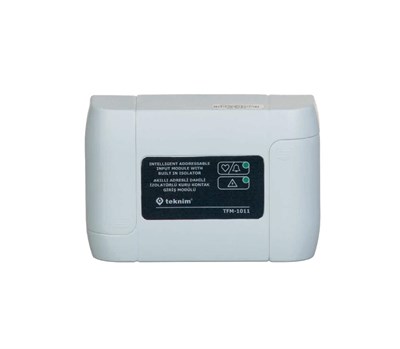 TEKNİM TFM-1011 AKILLI ADRESLİ DAHİLİ İZOLATÖRLÜ KURU KONTAK GİRİŞ-ÇIKIŞ MODÜLÜ