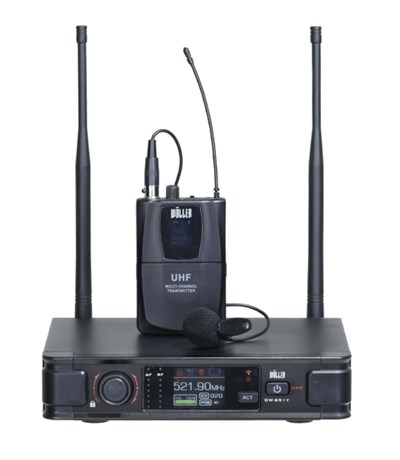 WÖLLER DW-691Y TEK YAKA TELSİZ MİKROFONU