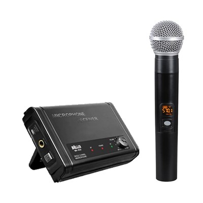 WÖLLER W-110E TEK EL UHF TELSİZ MİKROFONU