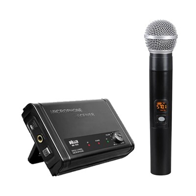WÖLLER W-110E TEK EL UHF TELSİZ MİKROFONU