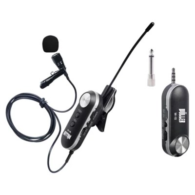 WÖLLER W-15  YAKA TEK KANAL KABLOSUZ HEADSET MİKROFONU