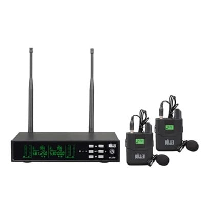 WÖLLER W-299YY  ÇİFT YAKA YAKA  UHF TELSİZ MİKROFONU