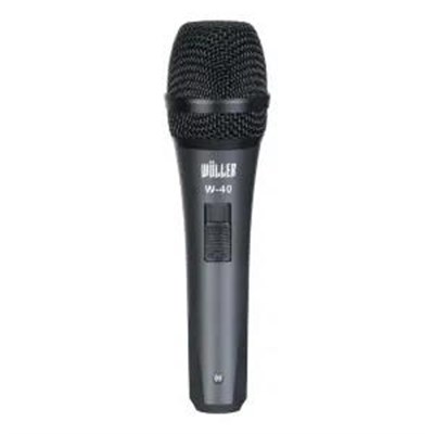 WÖLLER W-40  KABLOLU EL MİKROFONU