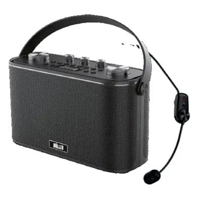 WÖLLER W-612H  PORTATİF ANFİ  KAFALIKLI  MİKRAFONLU TAŞINABİLİR