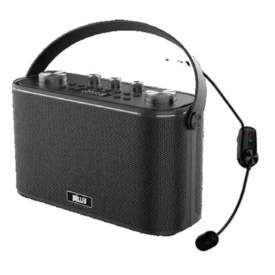 WÖLLER W-612H  PORTATİF ANFİ  KAFALIKLI  MİKRAFONLU TAŞINABİLİR