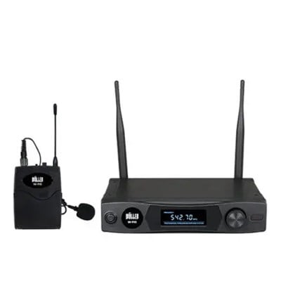 WÖLLER W-910Y TEK YAKA UHF ÇEŞİTLİ FREKANSLARDA TELSİZ MİKROFONU
