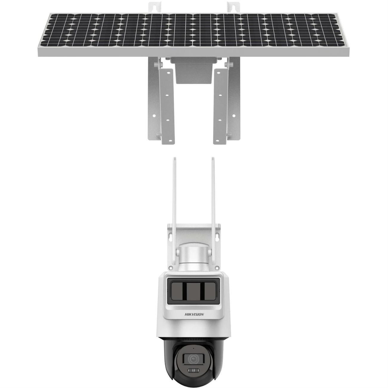 HIKVISION DS-2DE2C400IWG-K/4G/C09S20 2.8MM 4MP IR PT IP 20W SOLAR PANELLİ KAMERA