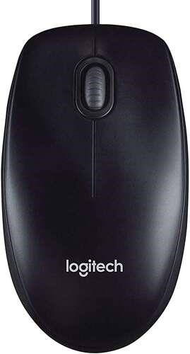 LOGİTECH M-90 USB OPTIK KABLOLU MOUSE SİYAH