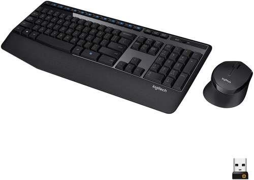 LOGİTECH MK345 Q TR MM KABLOSUZ KLAVYE VE MOUSE SET SİYAH (920-006514)