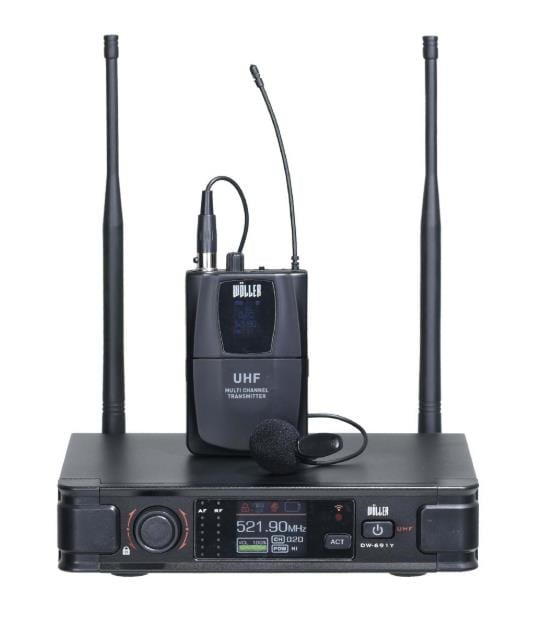 WÖLLER DW-691Y TEK YAKA TELSİZ MİKROFONU
