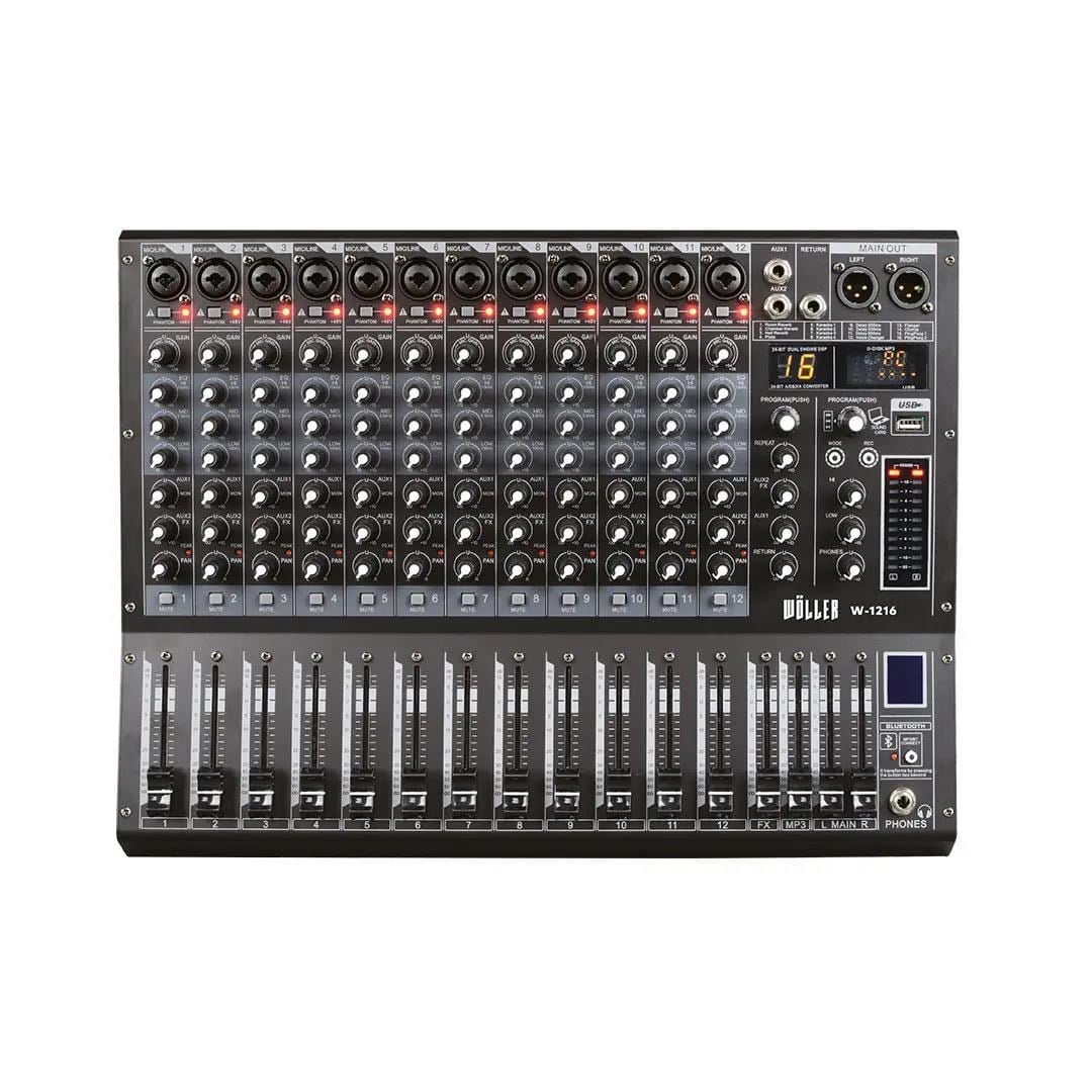 WÖLLER W-1216 12 KANAL DECK MİXER