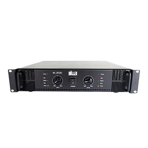 WÖLLER W-2900 2 KANAL 2*500 WATT HAT TRAFOLU POWER ANFİ