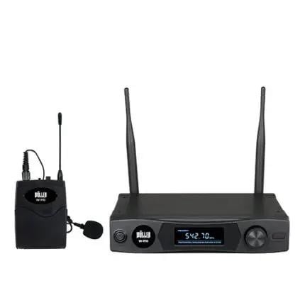 WÖLLER W-910Y TEK YAKA UHF ÇEŞİTLİ FREKANSLARDA TELSİZ MİKROFONU
