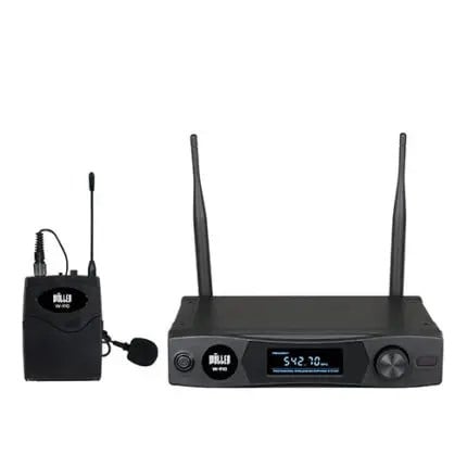 WÖLLER W-910Y TEK YAKA UHF ÇEŞİTLİ FREKANSLARDA TELSİZ MİKROFONU