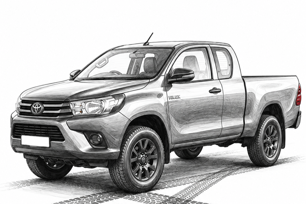 HILUX MK8 EKSTRA KABİN AKSESUARLARI