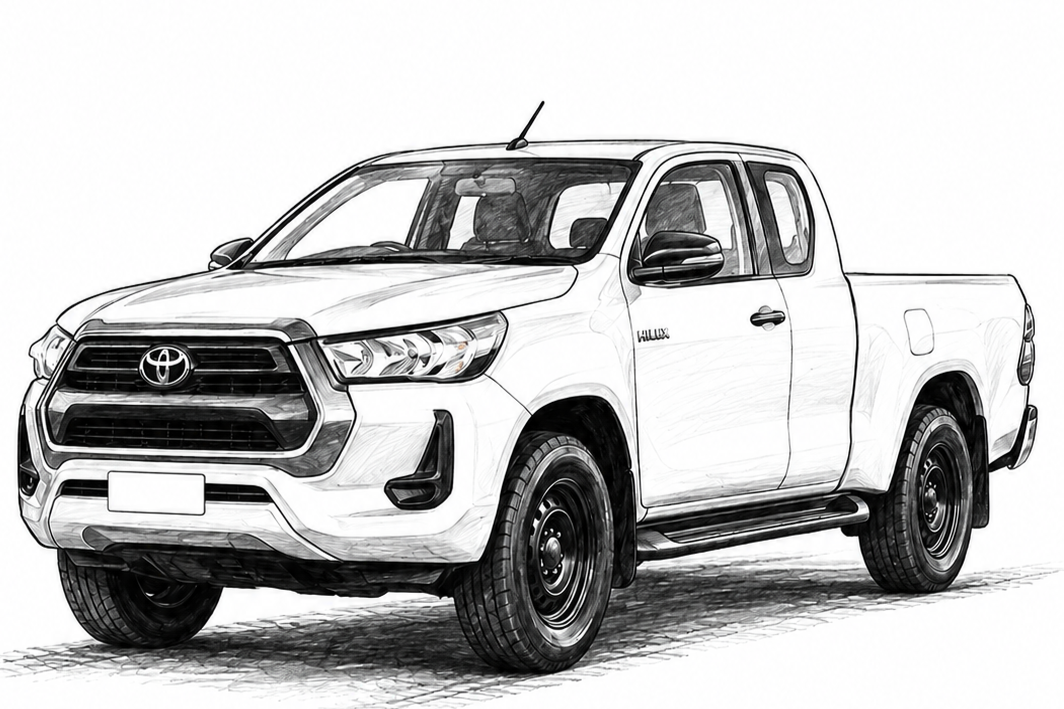 HILUX MK8 EKSTRA KABİN AKSESUARLARI