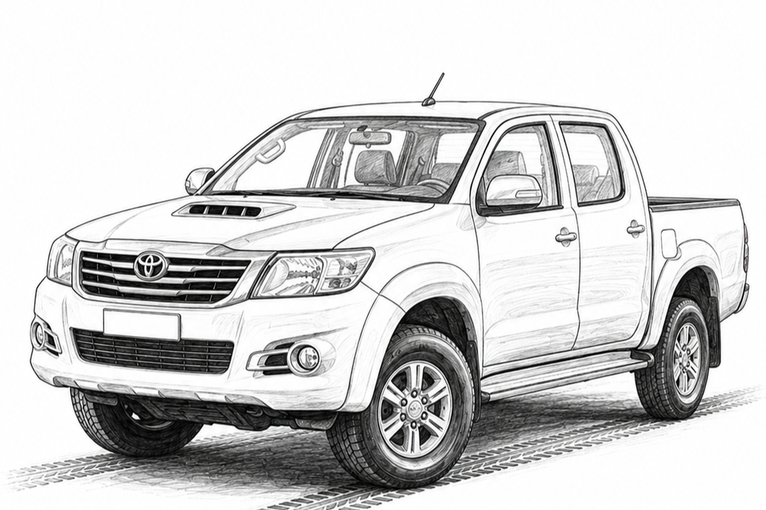 HILUX MK7 ÇİFT KABİN AKSESUARLARI