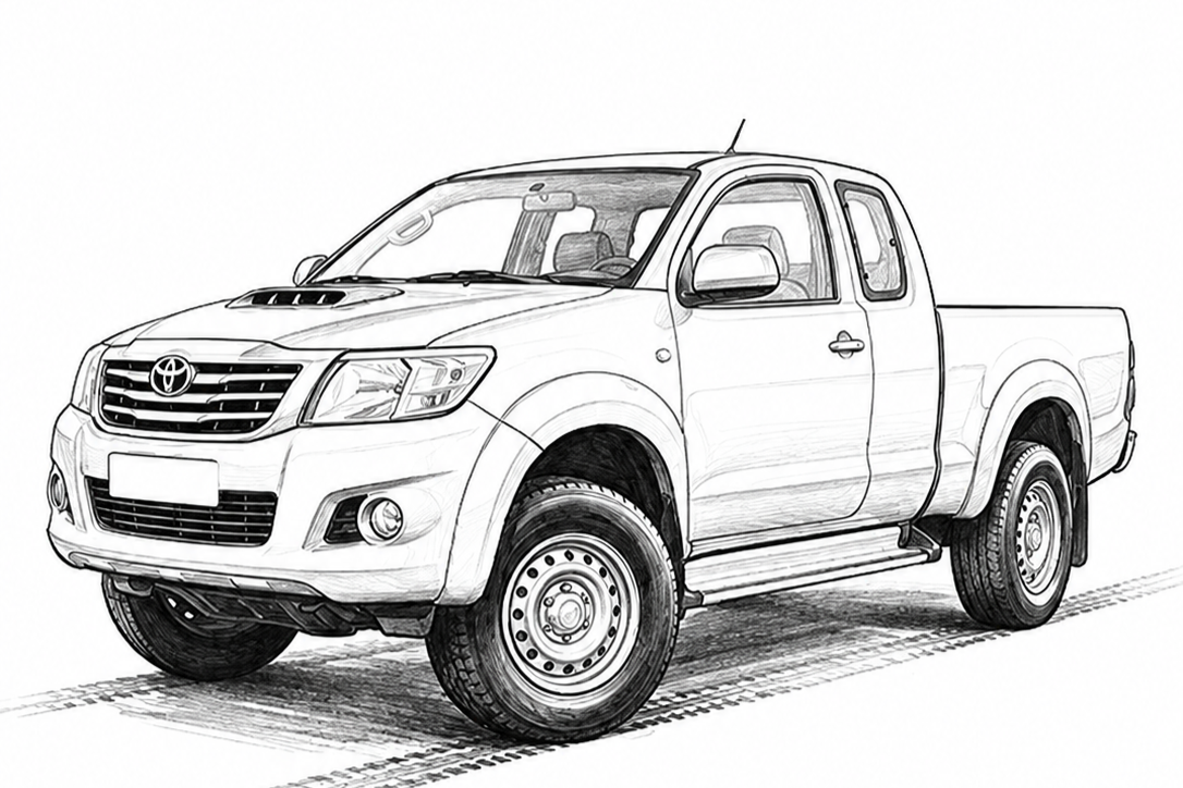 HILUX MK7 EKSTRA KABİN AKSESUARLARI