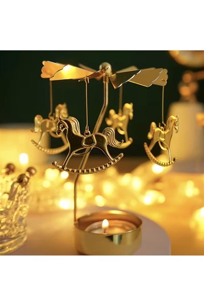 Bellegance romantik dönen mumluk