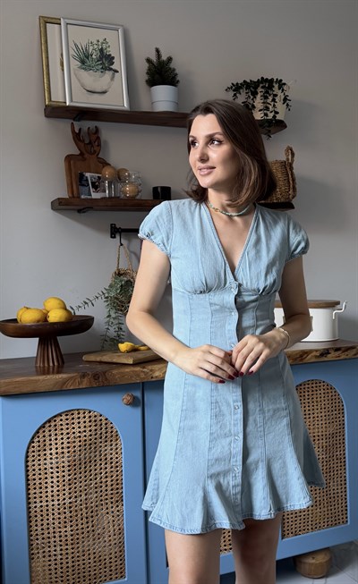 DENIM ELBİSE