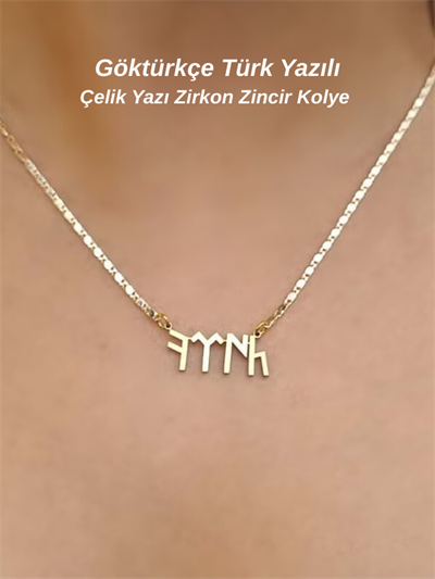 Göktürkçe Türk Kolye