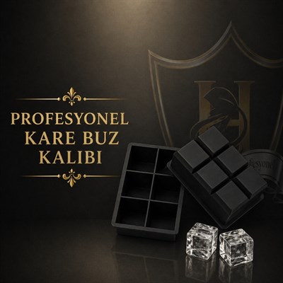 Büyük Kare Silikon Buz Kalıbı