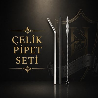 Çelik Pipet Seti