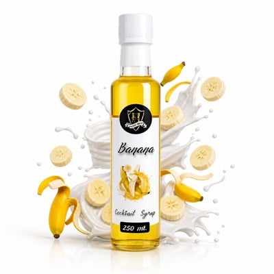 Muz Kokteyl Şurubu 250ml