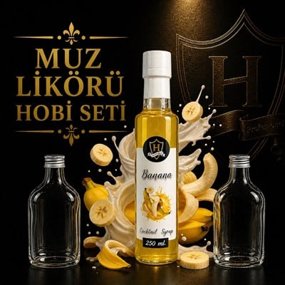 Pratik Likör Yapım Hobi Seti Muz