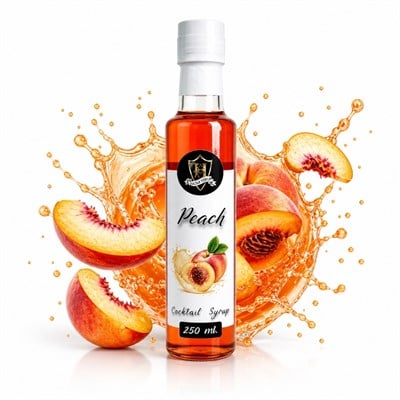 Şeftali Kokteyl Şurubu 250ml